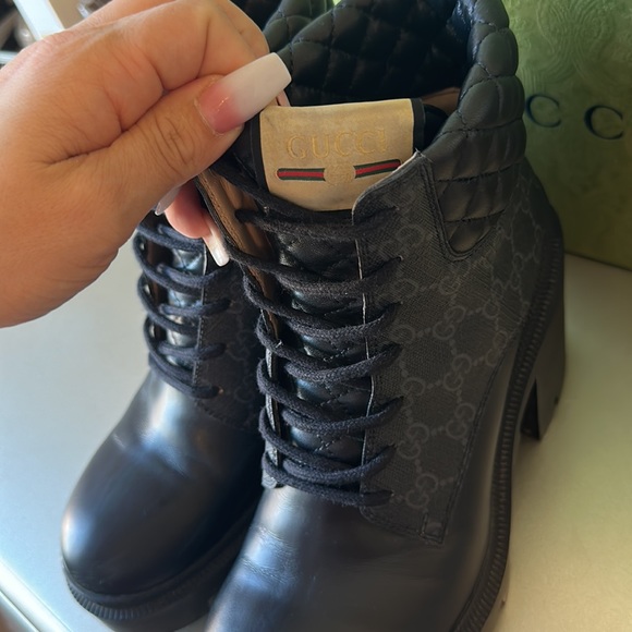 Gucci GG Platform Boots - 39 - Picture 7 of 9